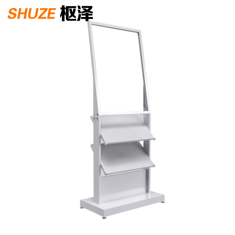 枢泽 立式宣传架报刊架 70*30*161cm 个高清大图