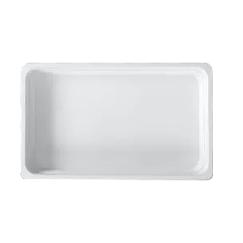 公司食堂大号分菜盆商用卤菜盘火锅盘子餐具套装密胺长条盘份数盘高清大图