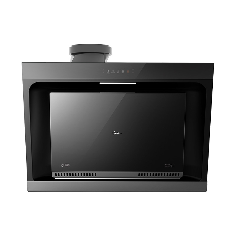 美的(Midea)抽油烟机家用厨房侧吸式21 自清洁吸油烟机挥手智控抽油烟机CXW-260-JP32高清大图