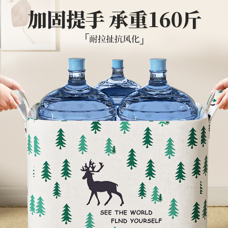 [补贴10%]收纳袋子衣服搬家打包袋布艺大容量家用整理袋衣物神器装棉被被子高清大图