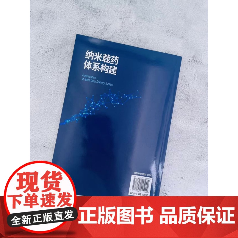 纳米载药体系构建 管庆霞、李秀岩、白宇 主编 化学工业出版社高清大图