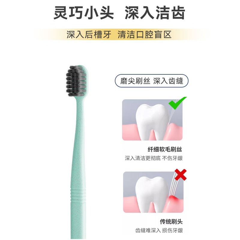 巴天弩(BATANUV)家用牙刷 收纳桶10支装 BTN-RY0161_高清大图