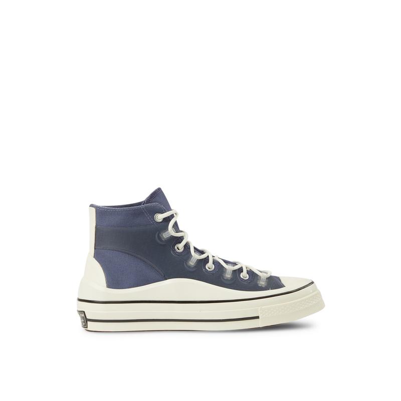 匡威(CONVERSE)女款CHUCK70跑鞋钢灰撞色橡胶底休闲运动鞋