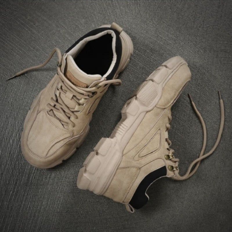 卓凡舒 633劳保鞋 卡其色 双图片