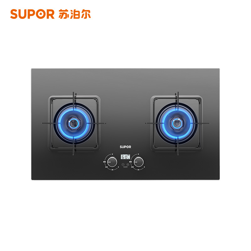 苏泊尔旗舰店Q8S定时燃气灶煤气灶双灶家用天然气炉灶台