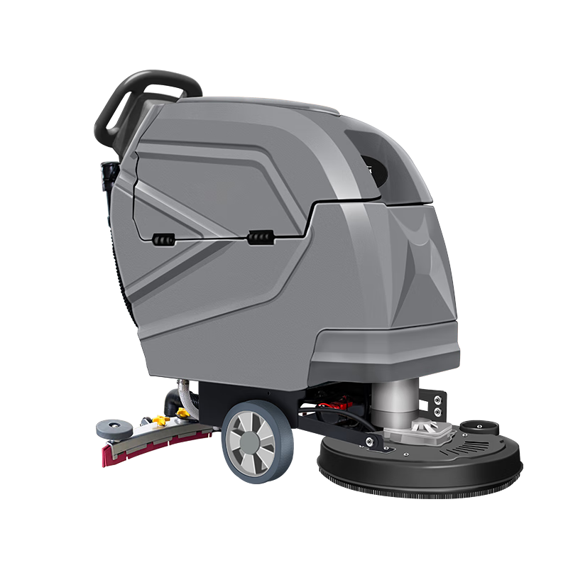 疆泰 锂电款自走式手推洗地机 物业保洁工厂商用工业洗地机洗地吸干机擦地机JT-X3L高清大图