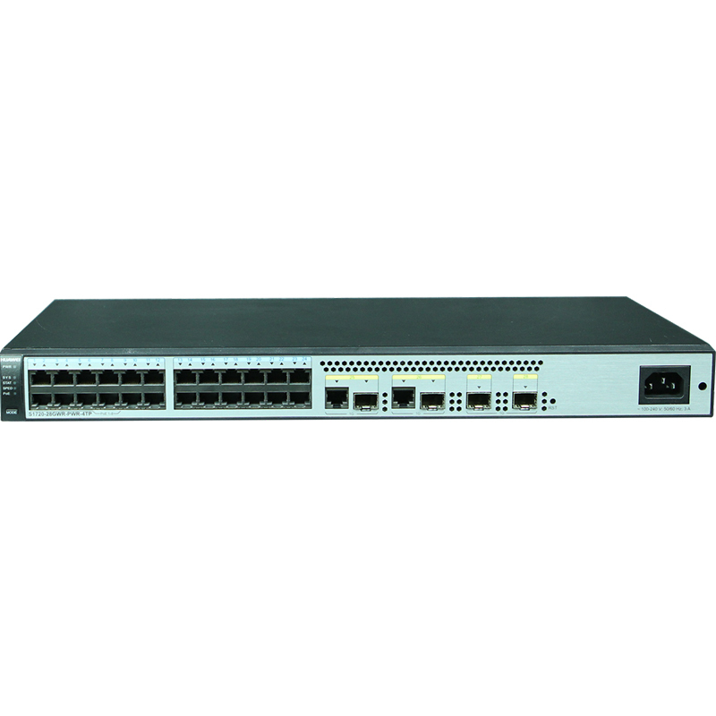 华为(HUAWEI)S1720-28GWR-PWR-4TP 24口全千兆8口POE供电智能网管企业级交换机 大唐
