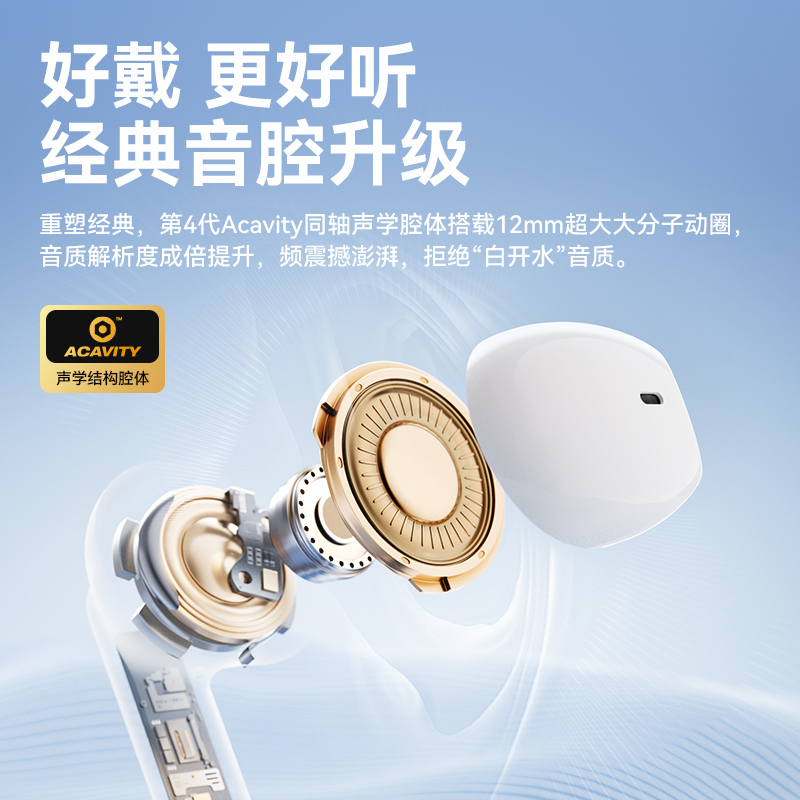 sanagT5蓝牙耳机真无线运动半入耳无延迟高清大图