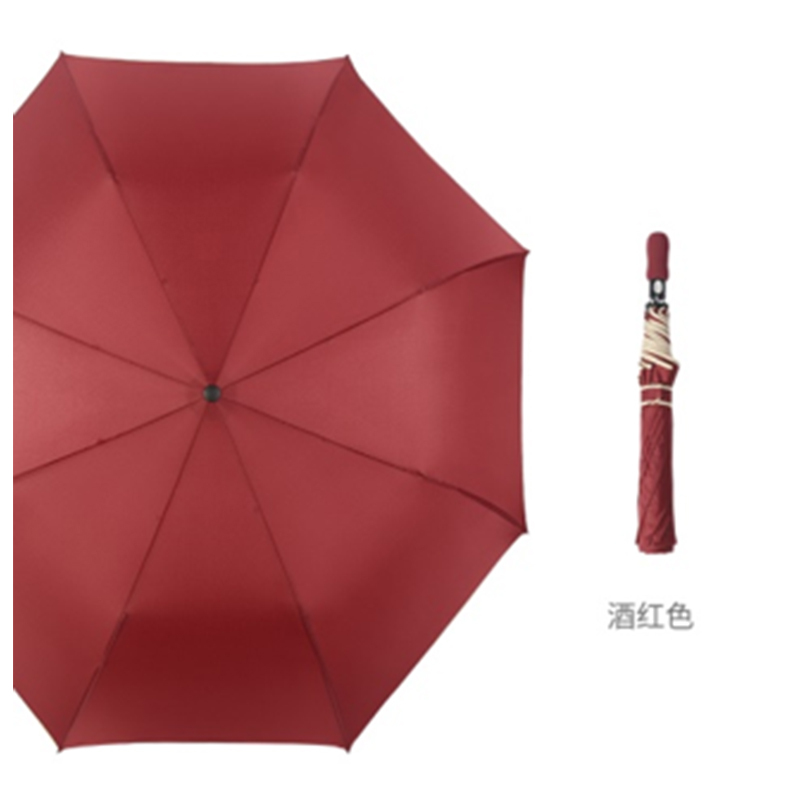 半自动 钢骨玻纤 碰击布 EVAYF-Z2021048 晴雨两用伞