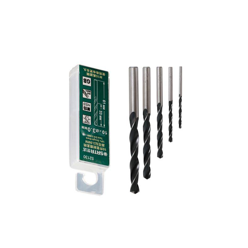 世达（SATA） 52227 5件套耐磨直柄麻花钻12.7MM正品高清大图
