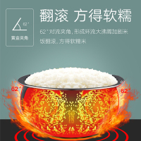 苏泊尔（SUPOR）电饭煲CFXB40FC680-75 电饭锅 4L容量 球釜内胆 预约功能 底盘加热 炫彩摩卡金