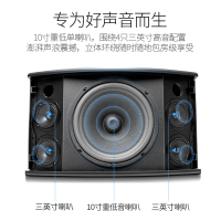 山水(SANSUI)SP2-10 家用客厅电视套装家庭影院KTV音响K歌卡拉OK组合音箱 3T智能语音点歌机