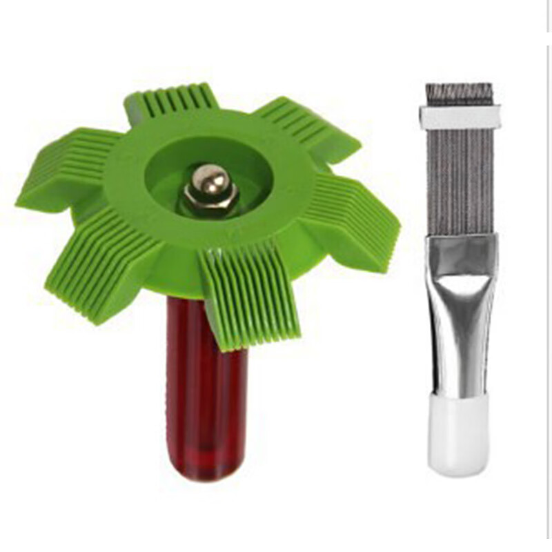 谋福 翅片梳 空调翅片冷凝器梳子(塑料翅片梳+不锈钢翅片梳)