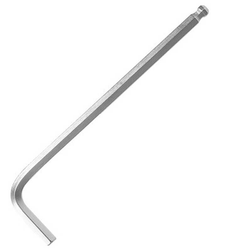 得力(deli) 特长球头内六角铬钒钢(银)1.5MM(10个)高清大图