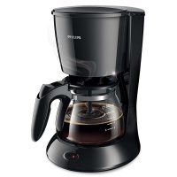 飞利浦（PHILIPS） 咖啡机 家用智能全自动美式滴漏式咖啡壶 HD7431/20可煮茶迷你型黑色