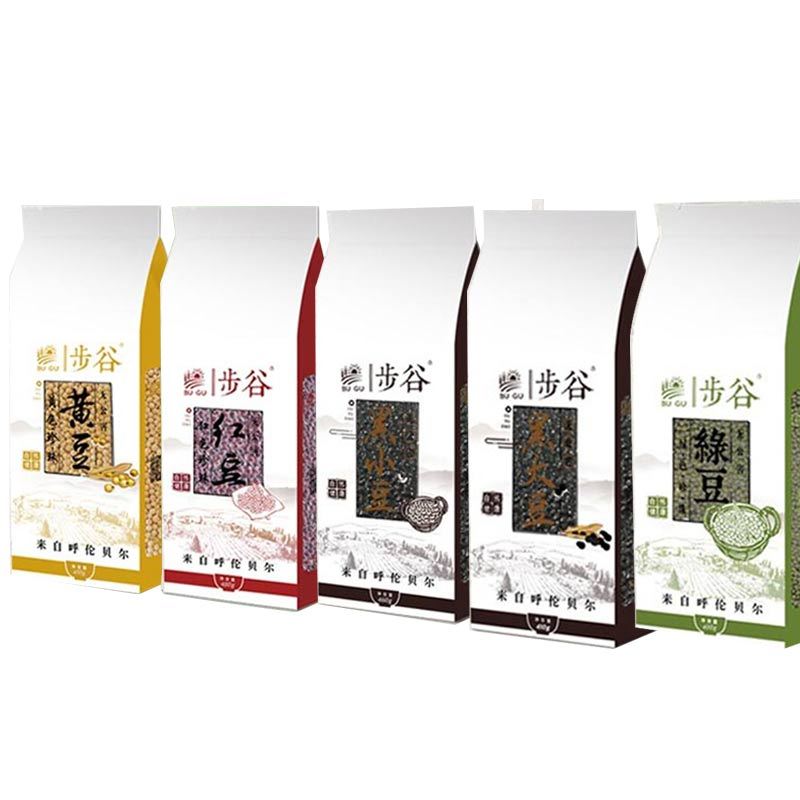 步谷 黑豆410g+黑小豆460g+绿豆480g+红小豆480g+黄豆410g 五种豆类杂粮礼盒装