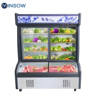 铭首(Minsow) HY-1600 点菜柜 760升1.6米 商用展示柜 上冷藏柜下微冻柜 保鲜柜 麻辣烫柜 冰柜