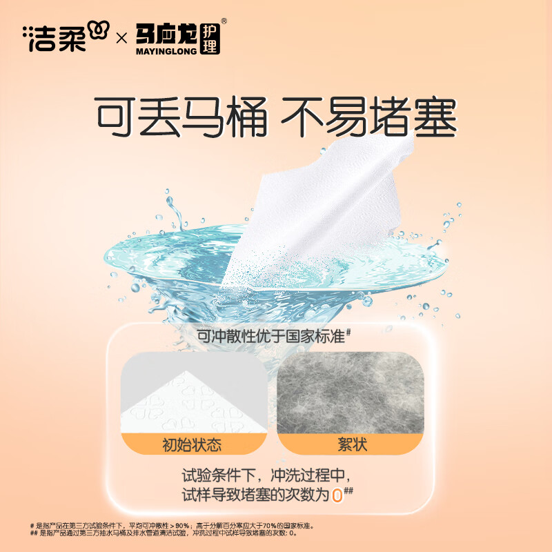 洁柔湿厕纸40片*5包(新旧款式随机)JR0MLS405B高清大图