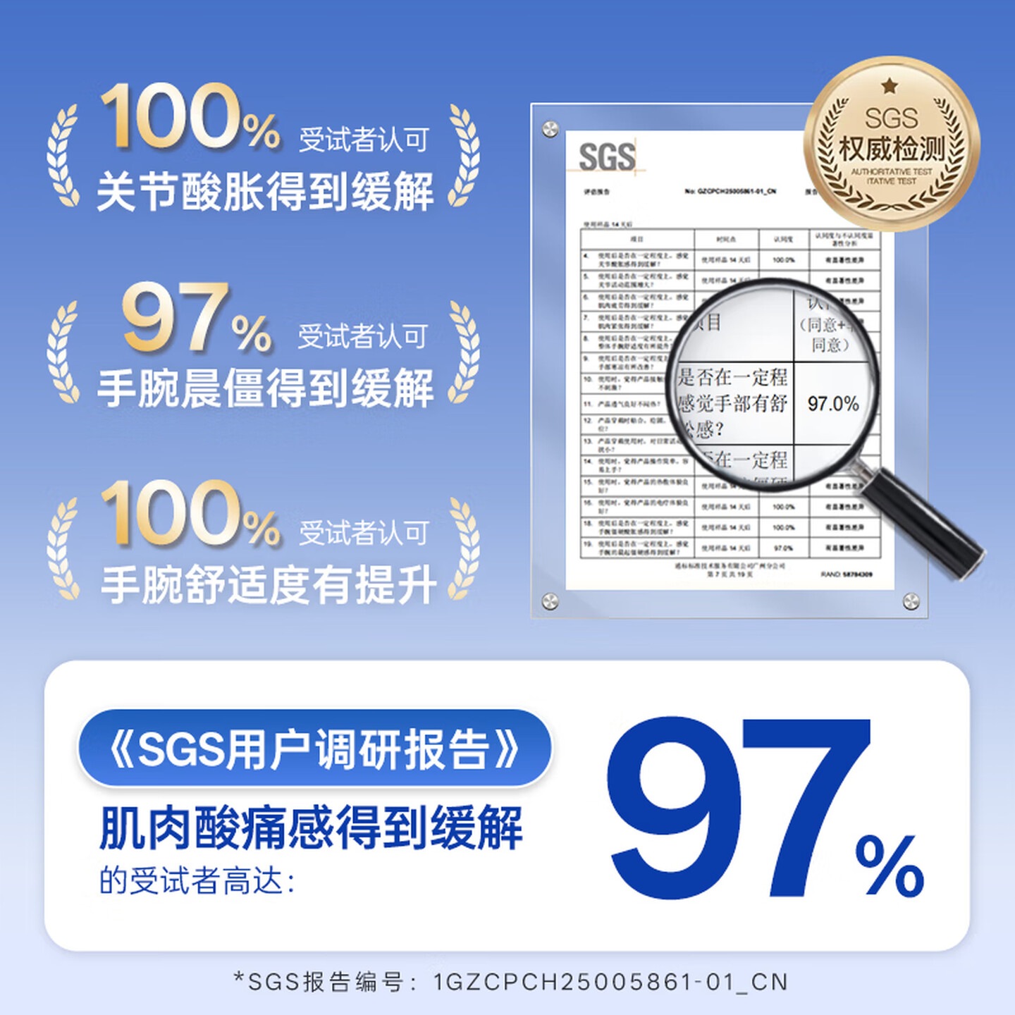Techbeauty腱鞘炎护腕科靓手部按摩理疗仪器手腕护套脉冲热敷送妈妈生日礼物高清大图