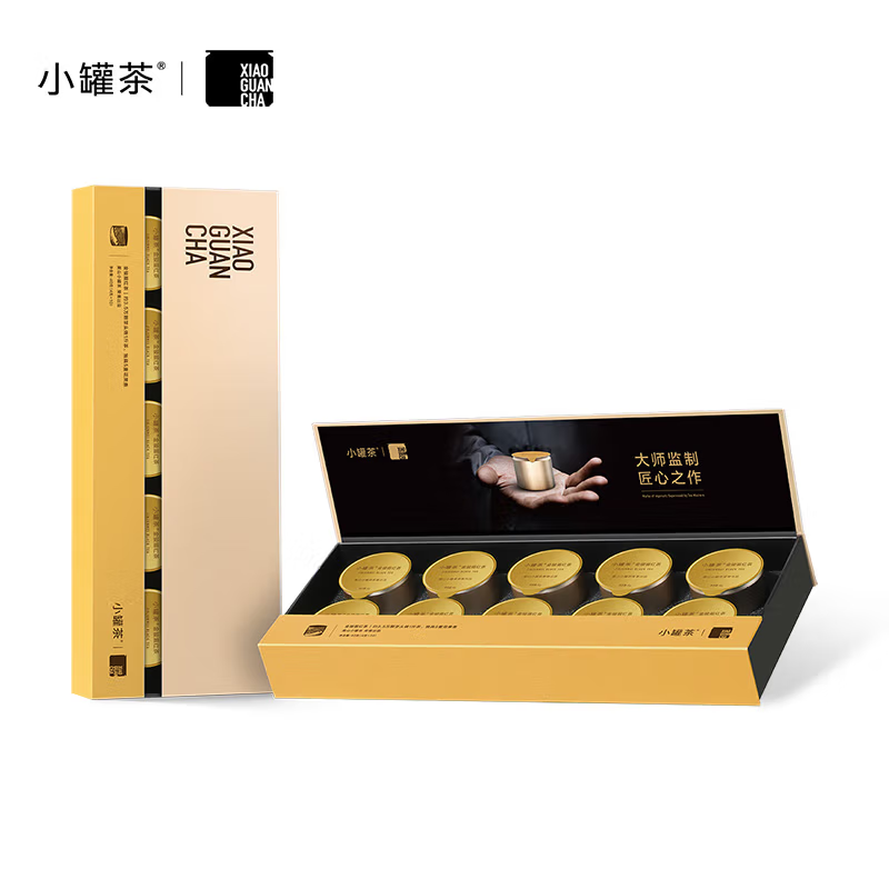 小罐茶 大师系列·金骏眉茶10罐装(金罐)4.0版A 4g*10