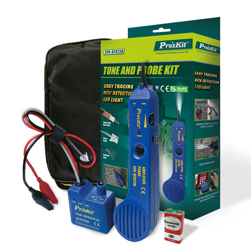 宝工(Pro’sKit)音频型断路测试器多功能测试仪 寻线仪 测线器 检测器 3PK-NT023N