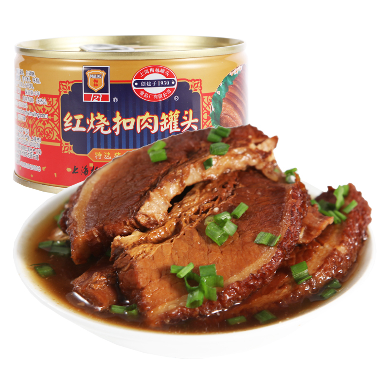 上海 梅林红烧扣肉
