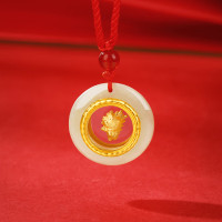 金 六 福 吉 祥 十二生肖和田玉-羊LPSL21279