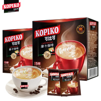 【送同款1盒】临期印尼原装进口 可比可(KOPIKO)摩卡啡5包X2盒装 配巧克力粉 三合一速溶咖啡粉意式风味摩卡