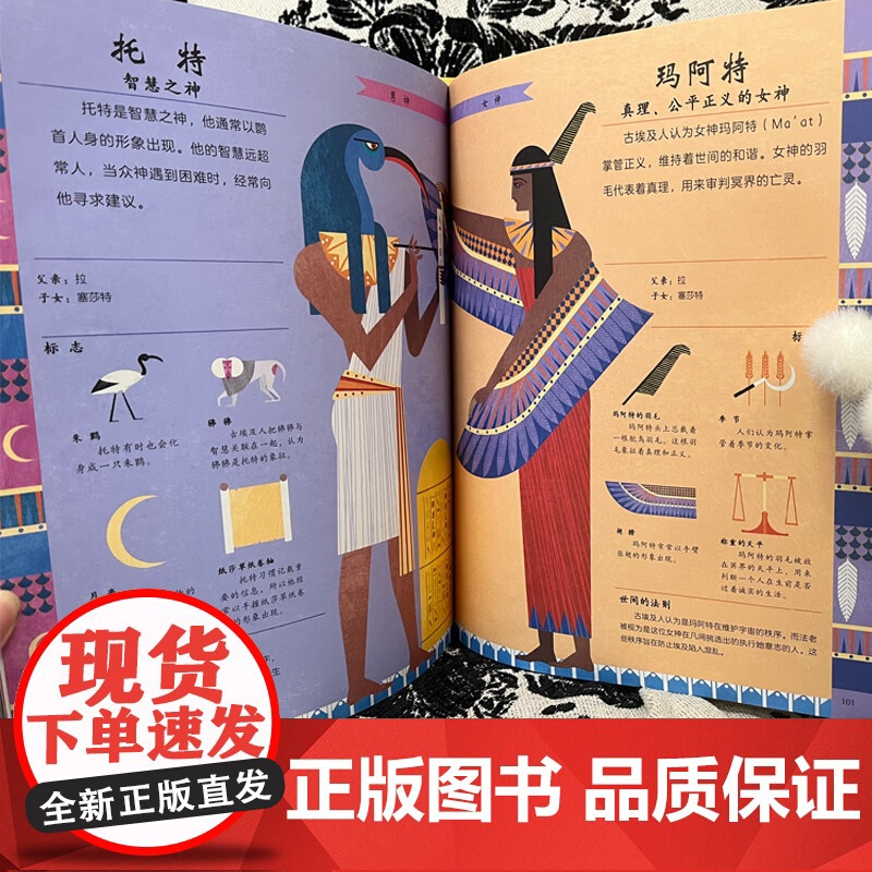 DK埃及神话 基恩·孟席斯 著 儿童文学高清大图