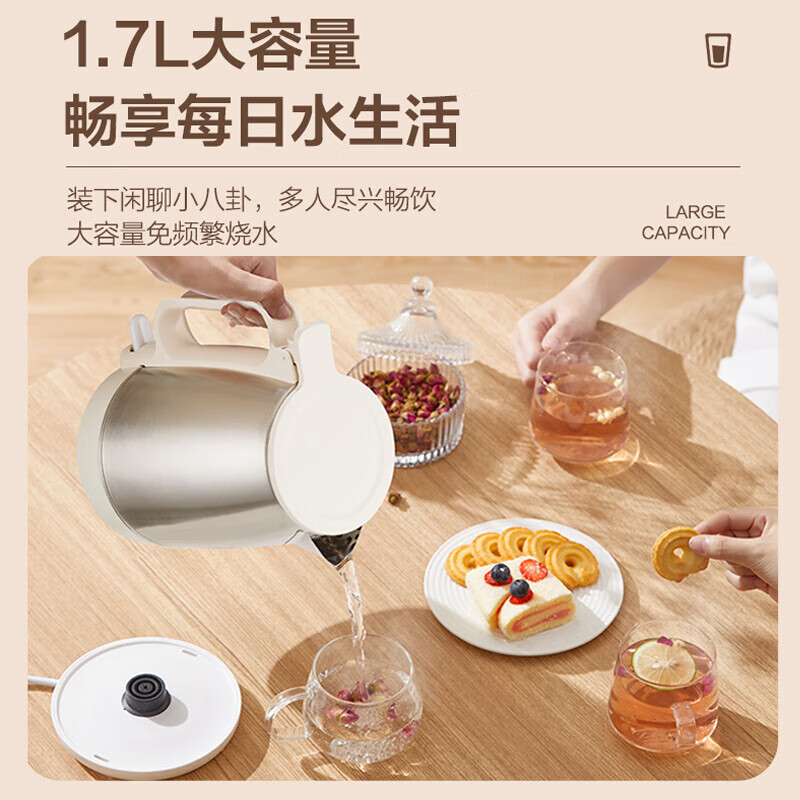 美的 电水瓶SH17DG01高清大图