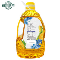 福来康泰冷榨亚麻籽油非转玉米油食用调和油低温冷榨植物食用油5L