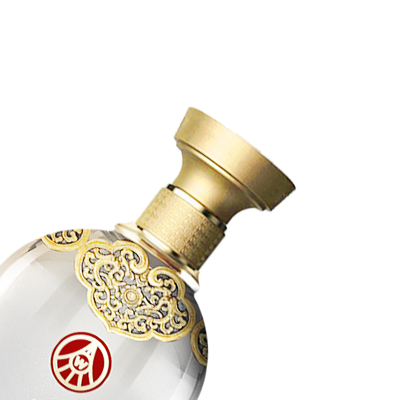 五粮液股份公司出品 金碧辉煌 龙行大运 浓香型白酒52度 500ml*2瓶礼盒 年货送礼1469