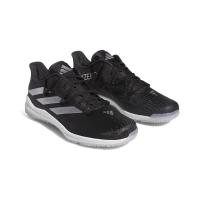 阿迪达斯(adidas)adidas男款环保低帮棒球鞋轻质缓震透气运动鞋 Core_Black/Silver_Metallic/Car 42.5