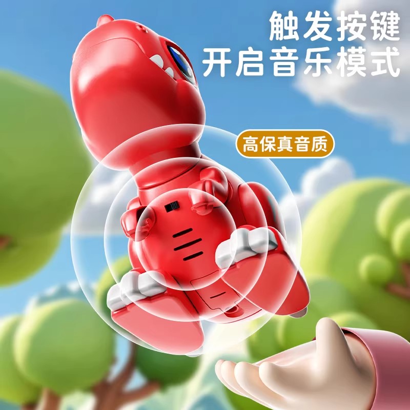 儿童恐龙玩具益智磁力拼装自由DIY仿真动物模型男孩子圣诞节1663高清大图