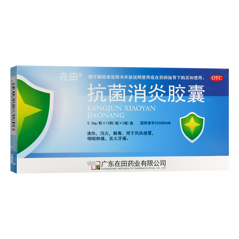 在田解热镇痛 在田 抗菌消炎胶囊 0.