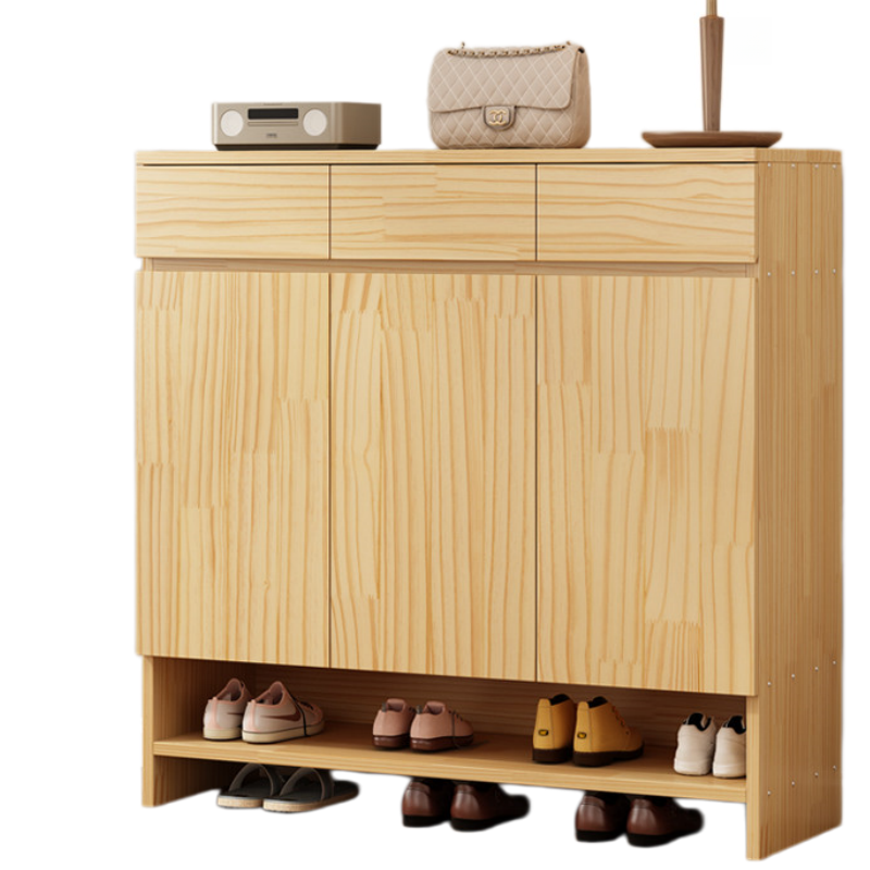 铭 思达木质鞋柜木质鞋柜高清大图