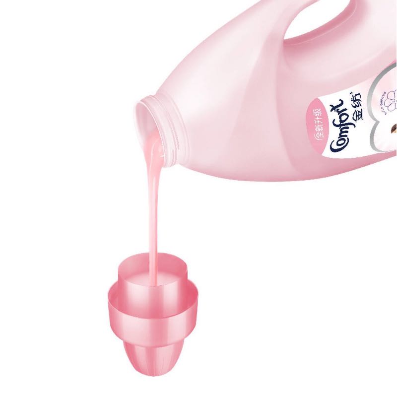 金纺 衣物柔顺剂 淡雅樱花 衣物护理剂2.5L 柔软 护形 防静电[联合利华]