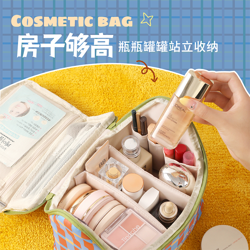 小房子化妆包女大容量收纳2025新款高端护肤品便携式超火可爱1085高清大图