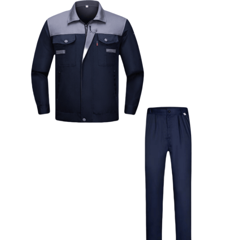 鑫木樽短袖工作服160-190码套高清大图