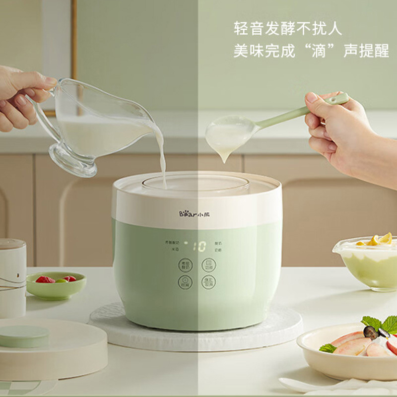 小熊酸奶机1L家用全自动操作简单清洁方便SNJ-C10V3高清大图