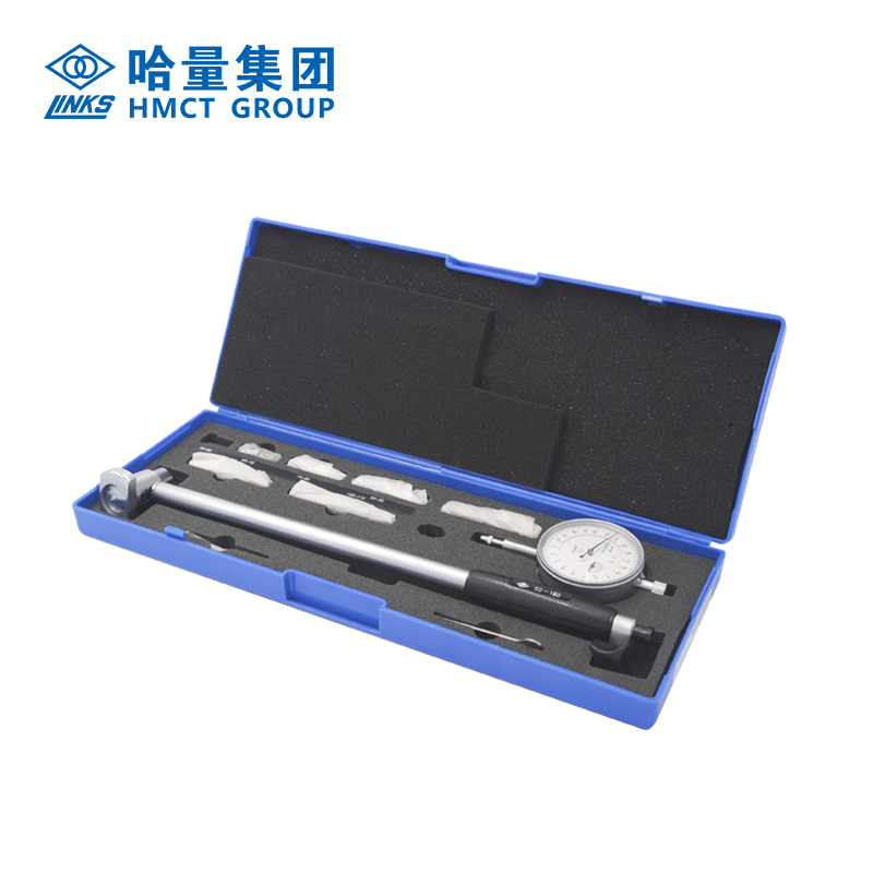 哈量连环内径千分表量表测缸规量缸表护桥式18-35_0.001mm