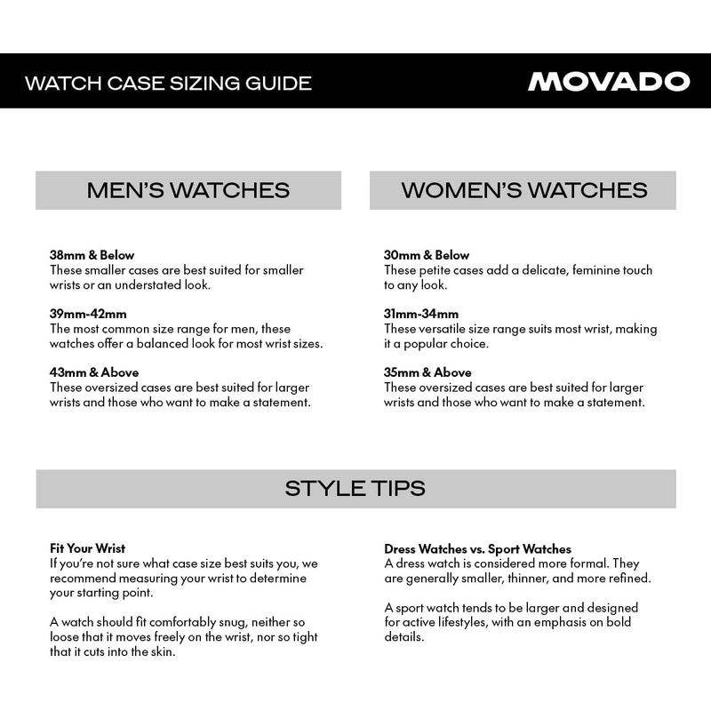 Movado/摩凡陀男款商务防水计时瑞士石英蓝盘钢带手表高清大图