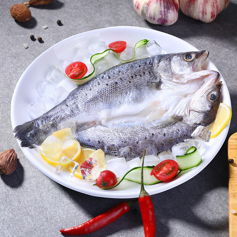 鲜到鲜得三去白蕉海鲈鱼礼盒18kg