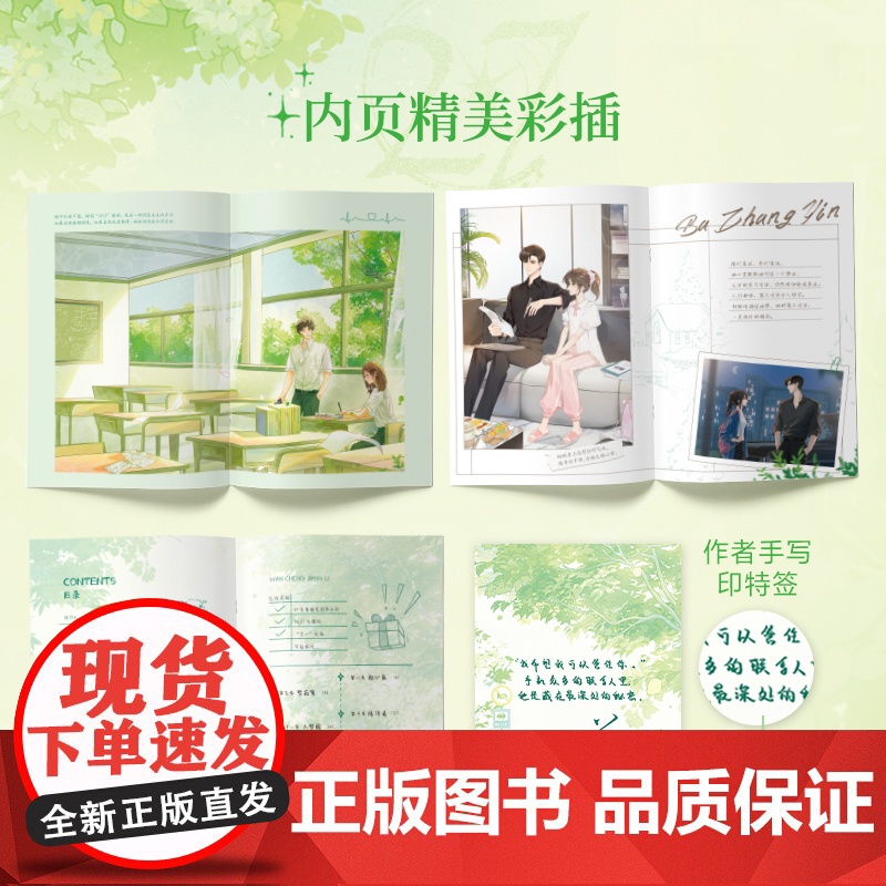 巴掌印 甲虫花花著校园青春言情都市小说久别重逢书籍正版难哄陷入我们的热恋 全新正版 特殊版本随机掉落高清大图