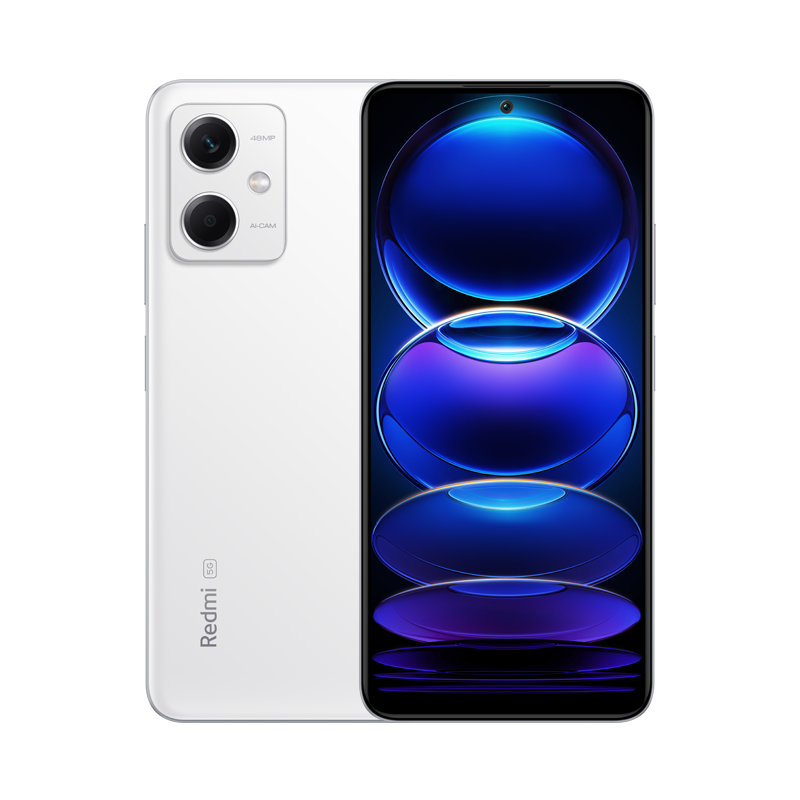 Redmi Note 12 5G 镜瓷白 8GB内存 256GB存储 骁龙4 Gen1 OLED高刷屏 旗舰设计 高清影像 小金刚品质 5G智能手机高清大图