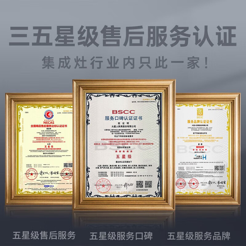火星人E70BCZ01蒸烤炸一体集成灶 家用烤箱侧吸集成灶 液化气 右排烟