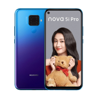 华为(HUAWEI)华为nova 5i Pro 8GB+128GB 全网通版（极光色）移动联通电信4G手机 华为手机