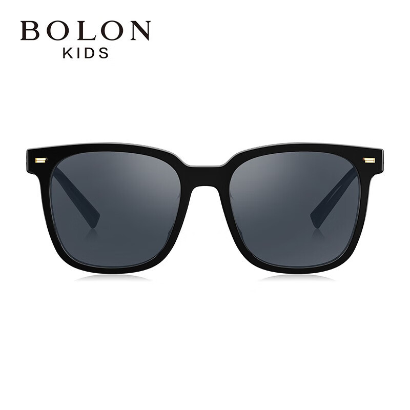 暴龙(BOLON)新品太阳镜个性儿童眼镜男童时尚墨镜BK3003 A10-蓝灰色