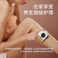 左点zdeer 电动刮痧板 智能砭石按摩器 面部刮脸仪器肩颈椎腿部恒温 面部按摩器(红砭石)+3瓶精油