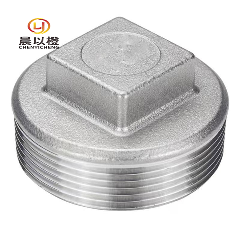 晨以橙 不锈钢外丝堵 DN15=4分 个高清大图